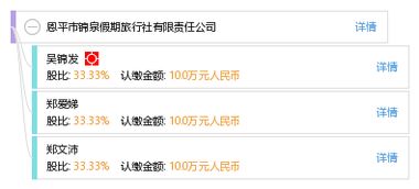 恩平市锦泉假期旅行社有限责任公司